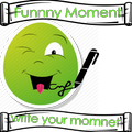 ”Funny Writing Frame