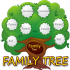 Family Search Tree : design a family tree ไอคอน