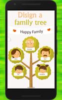 Árvore genealógica: projete uma árvore genealógica Cartaz