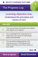 Social Care Induction Framework Screenshot 3