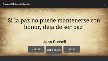 Frases Celebres Habladas 截圖 1