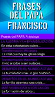 Frases del Papa Francisco تصوير الشاشة 1