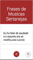 Frases de Musicas Sertanejas Plakat