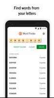 SCRABBLE Word Finder: Cheat and Helper app Cartaz
