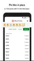 SCRABBLE Word Finder: Cheat and Helper app capture d'écran 1
