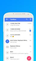 Texting TextNow Call Guide APK 2018 capture d'écran 1