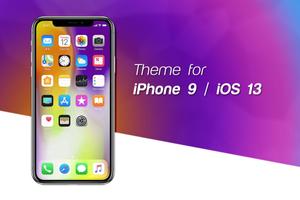 Theme for iPhone 9 / iOS 13 Affiche