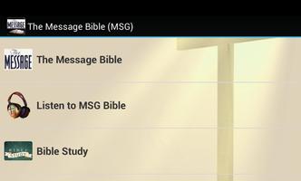 The Message Bible پوسٹر