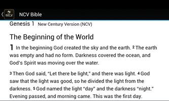 New Century Version Bible NCV 스크린샷 1