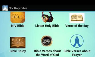 NIV Holy Bible 海报