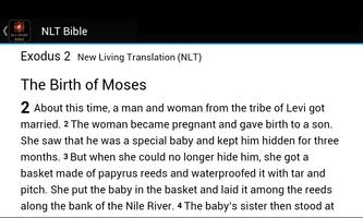 NLT Study Bible اسکرین شاٹ 1