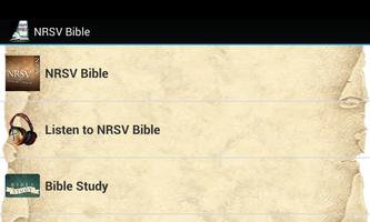 NRSV Bible poster
