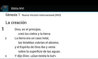 برنامه‌نما NVI Bible عکس از صفحه