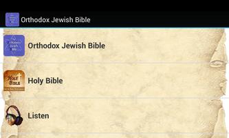 Orthodox Jewish Bible OJB poster