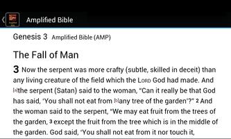 برنامه‌نما The Amplified Bible عکس از صفحه