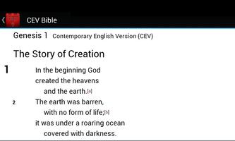 Contemporary English Bible screenshot 1