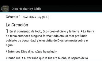 Biblia Dios Habla Hoy DHH capture d'écran 1