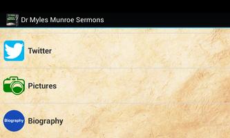 Dr Myles Munroe Sermons captura de pantalla 2