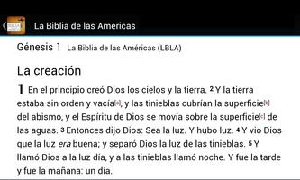 Poster La Biblia de las Americas