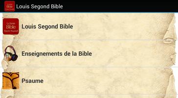 Louis Segond Bible Affiche