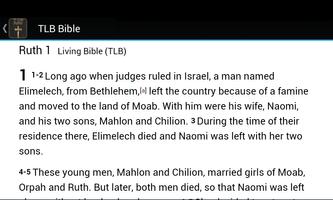 برنامه‌نما The Living Bible TLB عکس از صفحه