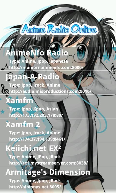 Anime Radio Online Apk Download Free Music Audio App For Android