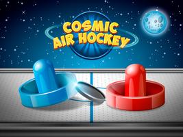 Cosmic Air Hockey-poster