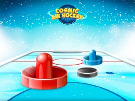 Cosmic Air Hockey 스크린샷 2