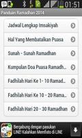 Panduan Ramadhan 2014 スクリーンショット 2