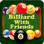Billiards with friends icône