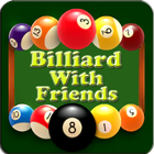 Billiards with friends icon