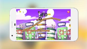 Jungle Ben Bike Racing Game screenshot 2