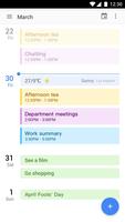 Calendar - Google Calendar 2018, Reminder, ToDos اسکرین شاٹ 3