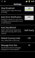 OtrSMS - Encrypted SMS Free capture d'écran 2
