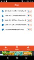 Cheap flights for cheapoair coupons capture d'écran 3