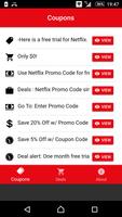Coupons for Netflix Affiche