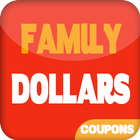 آیکون‌ smart coupon family dollar