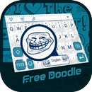 Free Doodle Theme&Emoji Keyboard APK