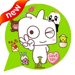 Descargar APK de Cute Emoticonos & LINE Sticker