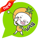 Orange Man Emoticons -Thailand APK
