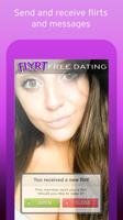FLYRT Free Flirt & Chat Dating Affiche