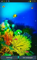 Galaxy S5 Fish Reef Wallpapers ポスター