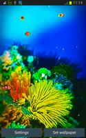 Galaxy S5 Fish Reef Wallpapers تصوير الشاشة 1