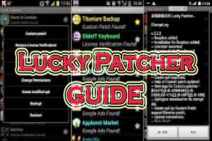 1 Schermata Guide For Lucky Patcher