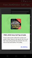 Free Jio4G Voice Call Tips Affiche