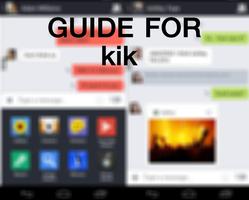 Guide for Kik Messenger Chat capture d'écran 3