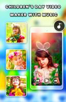 Children's Day Video Maker With Music poster