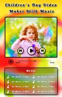 Children's Day Video Maker With Music screenshot 2