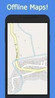 Offline Djibouti Maps - Gps imagem de tela 2