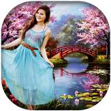 Garden Photo Frame آئیکن